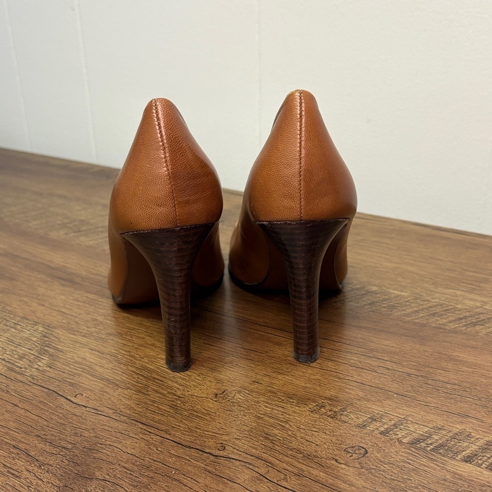 Vintage Lauren by Ralph Lauren Women's Tan Pumps - Picture 4 of 7